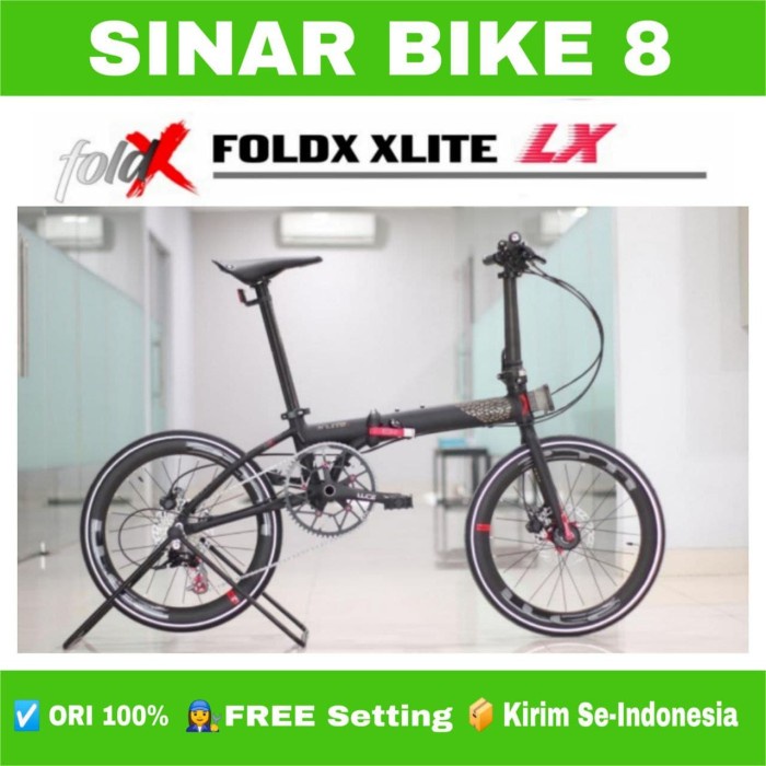 Sepeda Lipat Ukuran 20 Inch ELEMENT FOLDX XLITE LX Folding Bike FOLD X