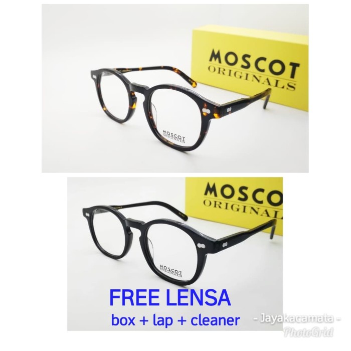 Kacamata Minus Pria - Gratis Lensa Minus Frame Kacamata Pria Wanita Moscot Velvyl