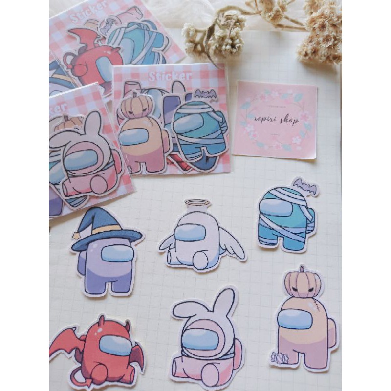

STICKER SET DIE CUT A