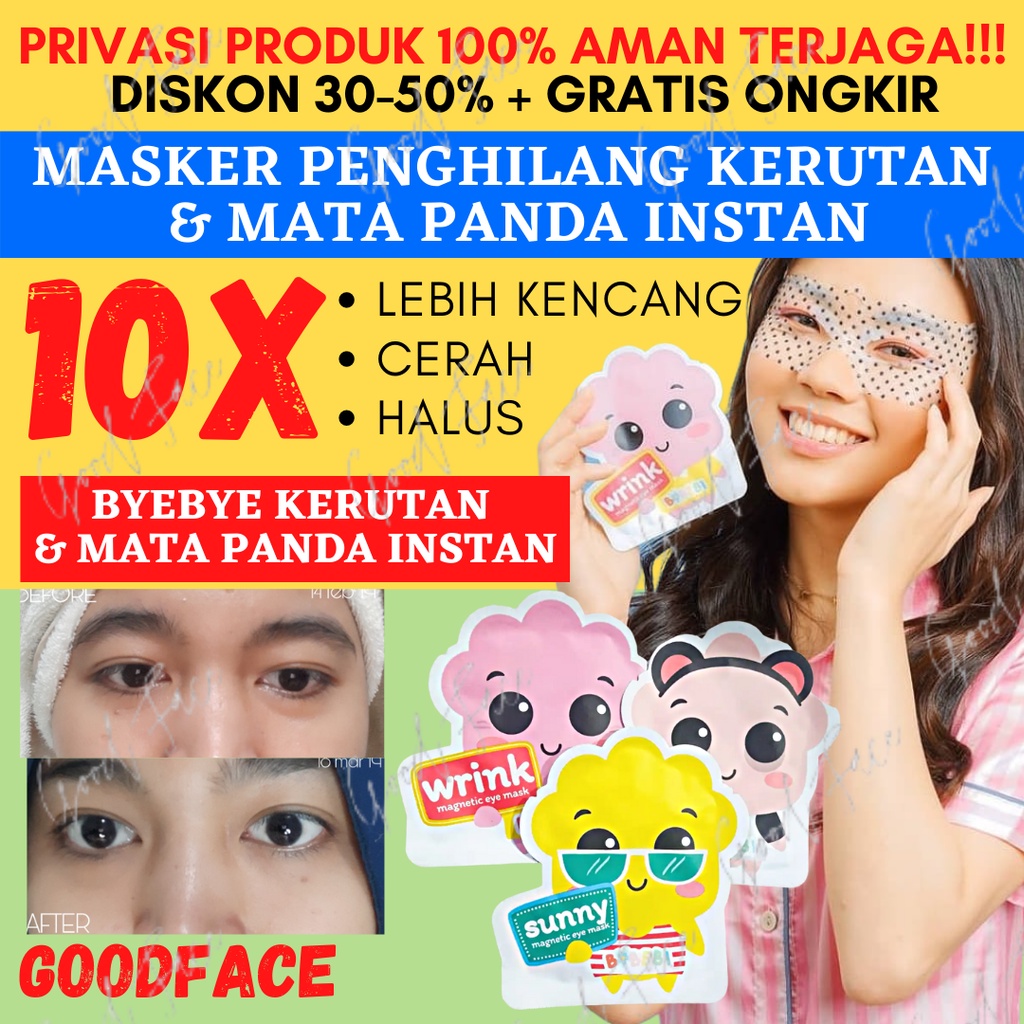 MASKER MATA PANDA BOBEBI MAGNETIC EYE MASK 7GR BPOM BOBEBI EYE MASK MASKER MATA