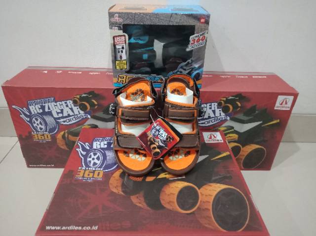 Sandal Anak Ardiles BCG Amuntai (M) Series Berhadiah Mainan Mobil RC ZIGGER CAR Original Baru