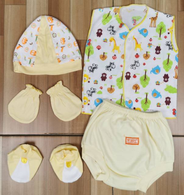 Topi bayi sarung tangan kaki set katun /Topi newborn Set/ Topi kupluk bayi baru lahir