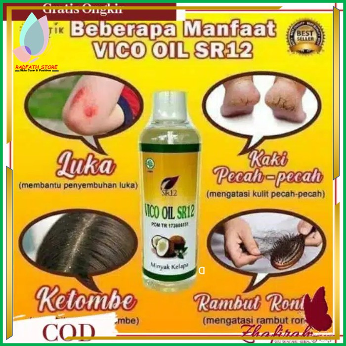 Jual Penghilang Ketombe Solusi Untuk Rambut Rontok Minyak Kelapa Vco Sr12 Sr 12 Indonesia Shopee Indonesia