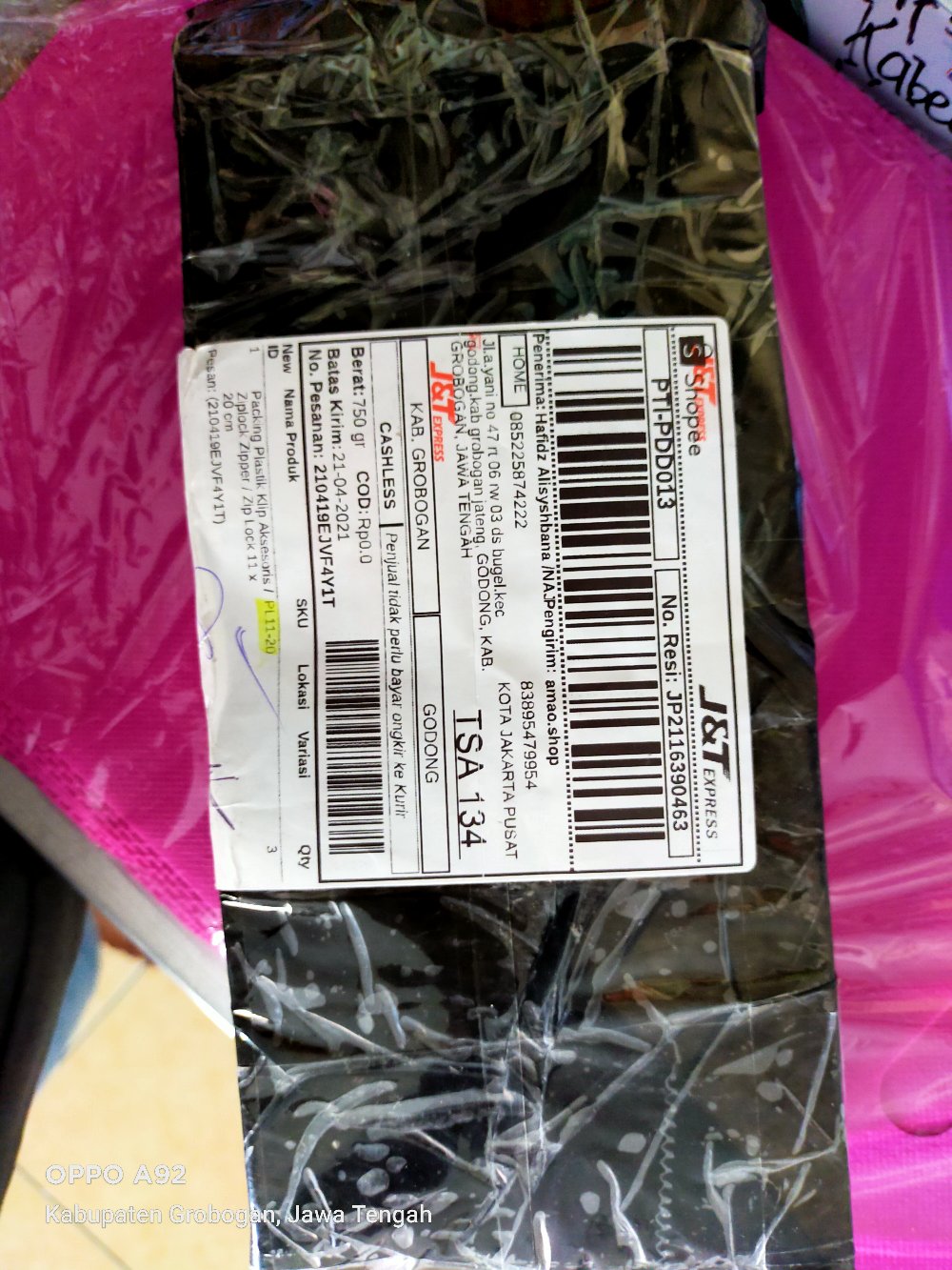 Packing Plastik Klip Aksesoris / Ziplock Zipper / Zip Lock 11 X 20 Cm