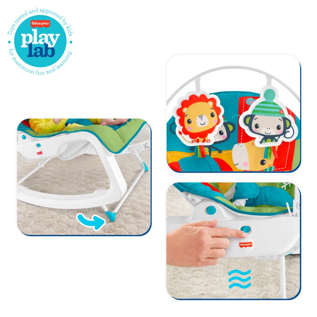 Fisher Price Infant To Toddler Rocker - Kursi Goyang Bayi