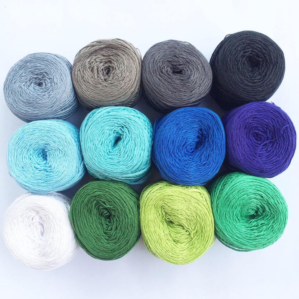 [KATALOG 03] Benang Rajut Soft Cotton Small Ply Doily Yarn Jala PE