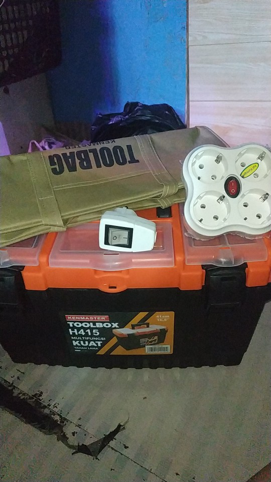Tool Box Besar Kenmaster H415 / Toolbox Alat / Tempat Kotak Perkakas