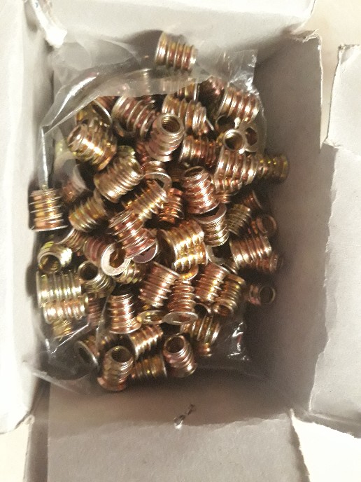 Mur Nanas M6 X 13 Od Besi Kuning Isi 150 Pcs