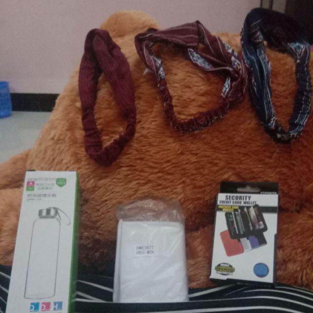 Bpt - B182 Botol Minum Kaca Karakter Clear / Free Kotak