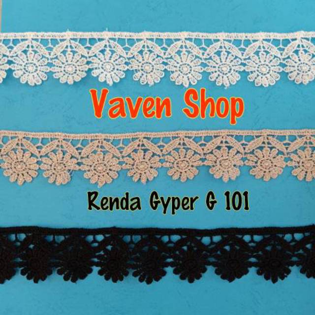 Renda Gyper G 101 lebar 3,5 cm
