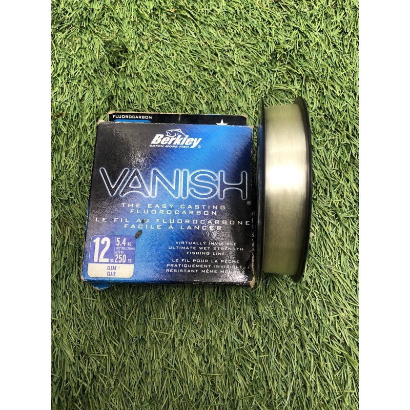 berkley vanish fluorocarbon