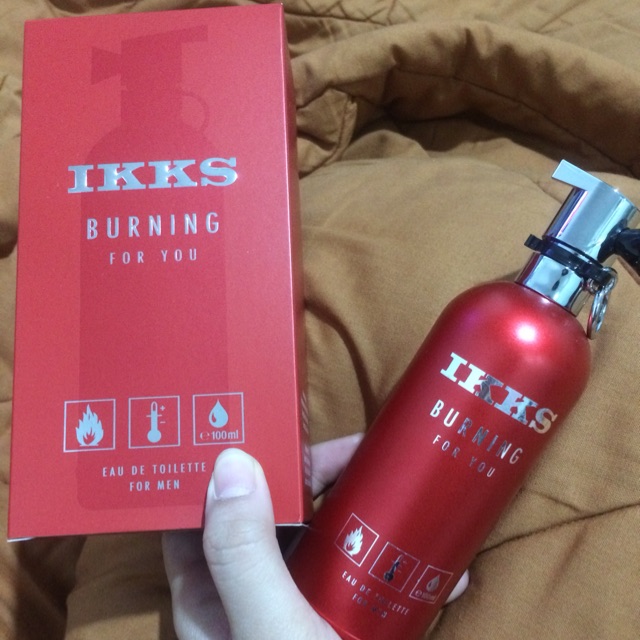 parfum ikks burning for you