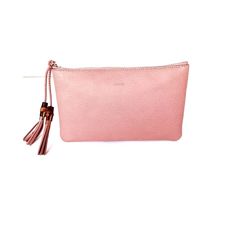 Tas Gucci Pouch Rose Original