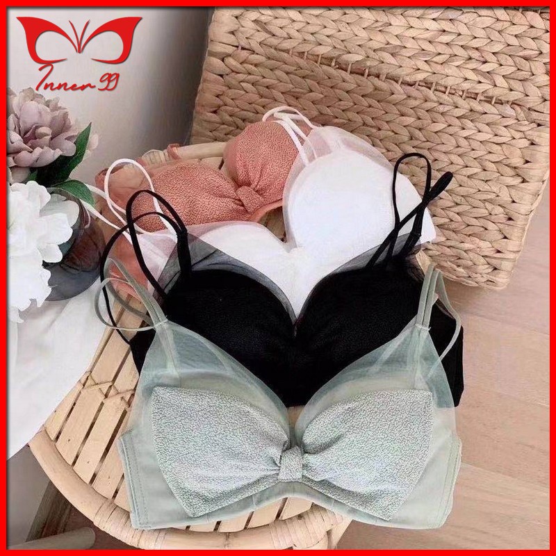 Inerr99 Bra BH Push Up Lingerie Beha Tanpa Kawat Cewe Import COD Sexy 885