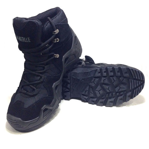 M6-Merlle Sepatu Shoes Tactical Outdoor - Hitam