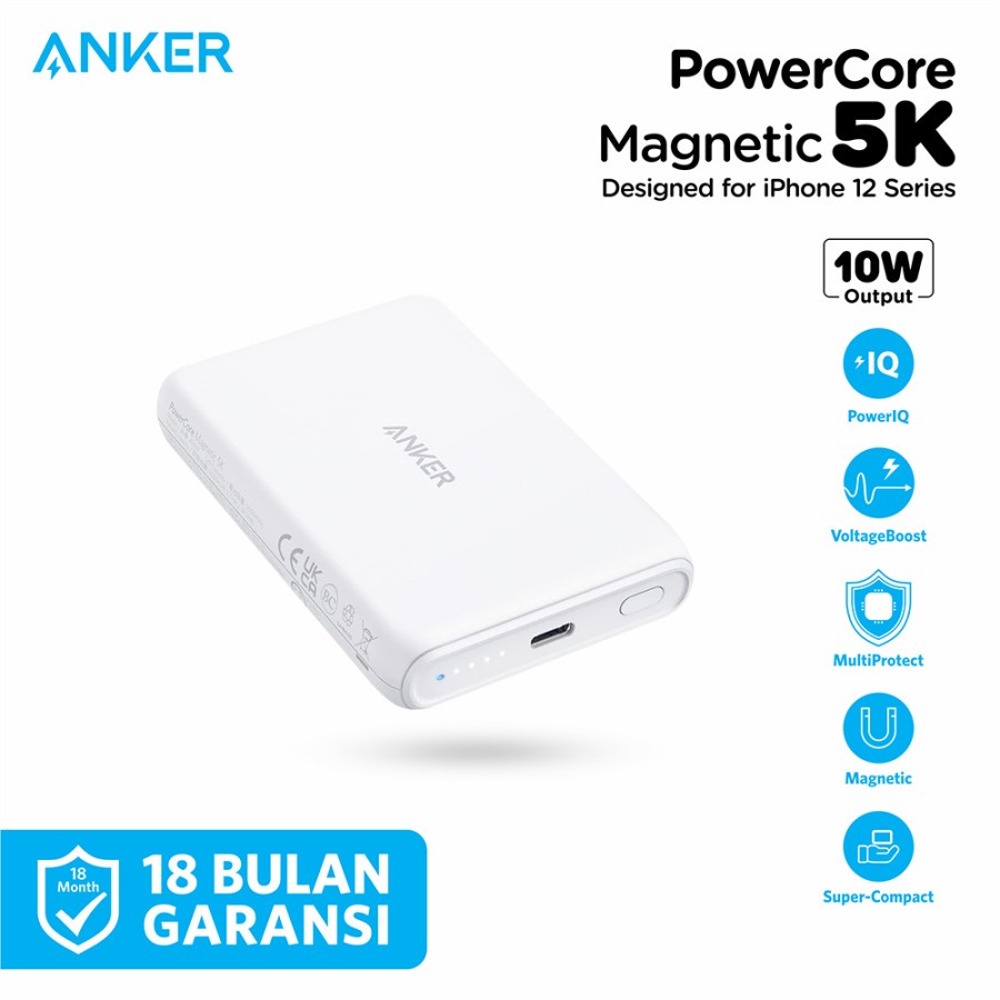 Powerbank MagSafe Anker PowerCore 5k Powerbank 5000mAh - A1619