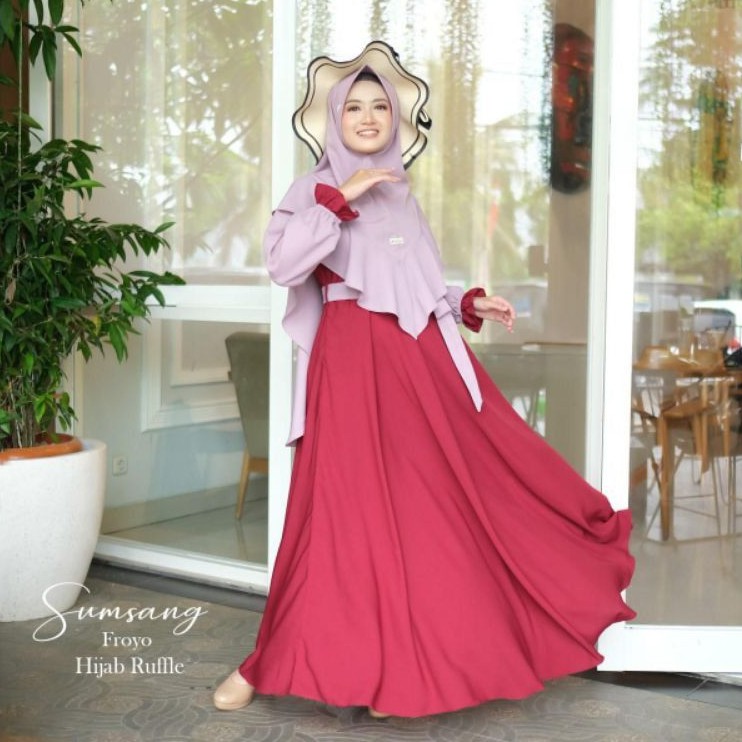 Gamis SUMSANG Set by Kukasih.id (Ready)