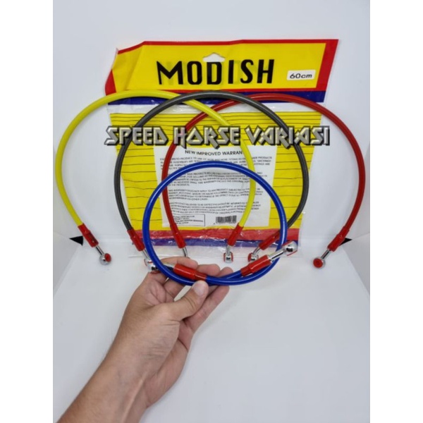 Selang rem belakang Carbon karbon 60 cm model TDR Universal bebek motor gede sport