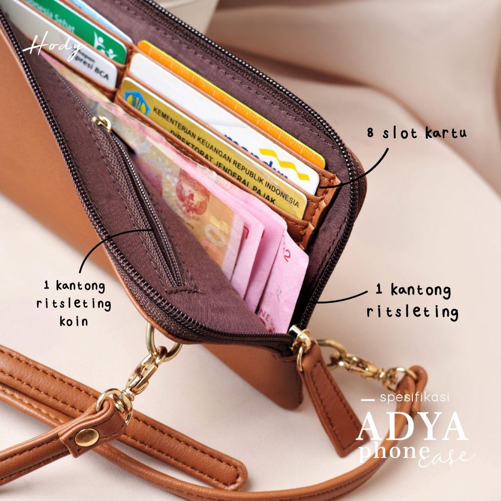 ADYA Phone Case Tas Slempang mini simpel hody