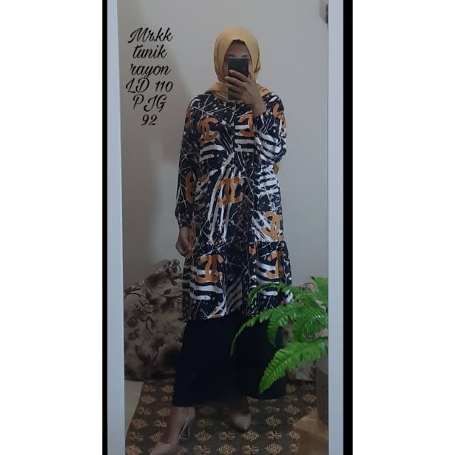 Tunik mr.kk katun rayon grosir murah