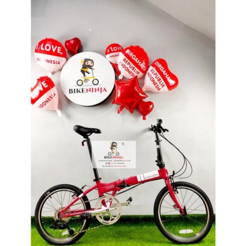 Jual READY STOCK DAHON Vitesse D8 20 INCH - MERAH Limited