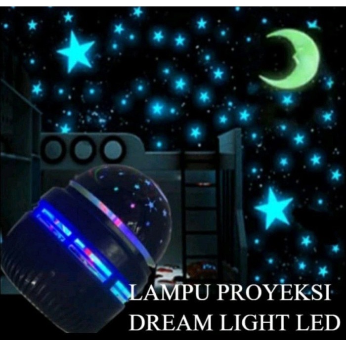 barokah gamis Dream light projector Lampu tidur sekecil