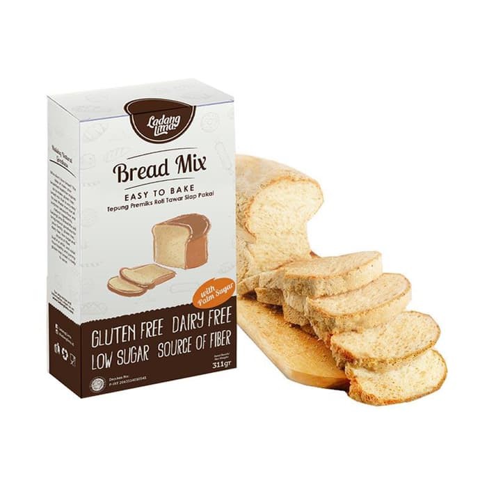 Ladang Lima Gluten Free Bread Mix / Tepung Roti - 311 Gr