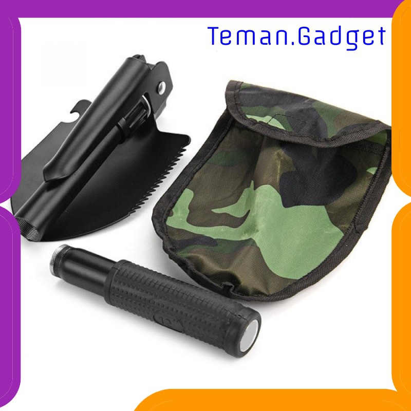 TG-DE138 Taffware Pacul Sekop Lipat Militer Portablel Survival Tools - 101