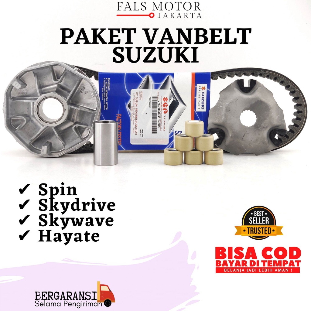 Vanbelt Suzuki Spin / Vanbelt Suzuki Spin 125/ Paket Vanbelt Spin / V-Belt Spin / Vanbelt Suzuki