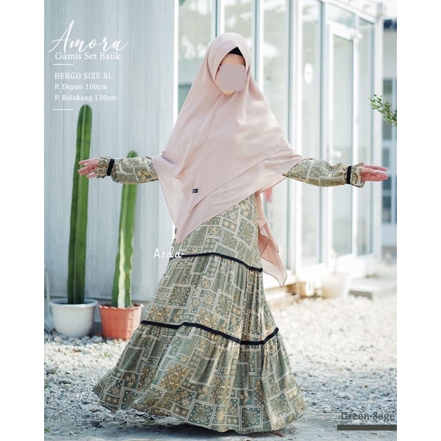 Gamis set Amora by Azda