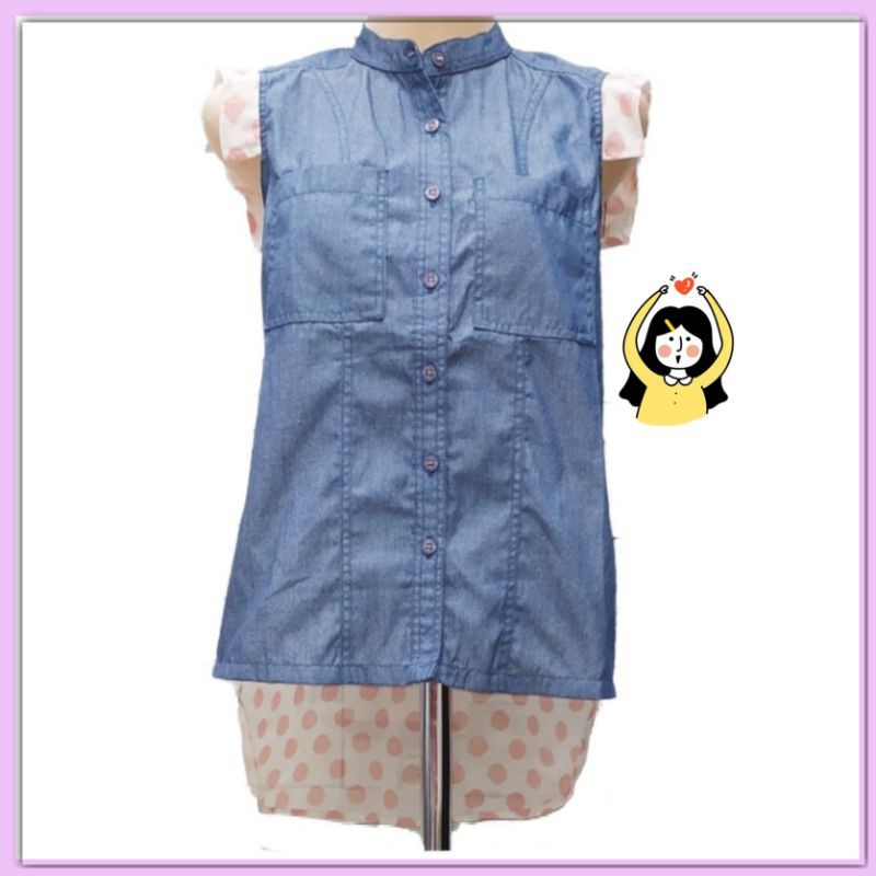 Oneplus1 kemeja anak perempuan 14-15 thn