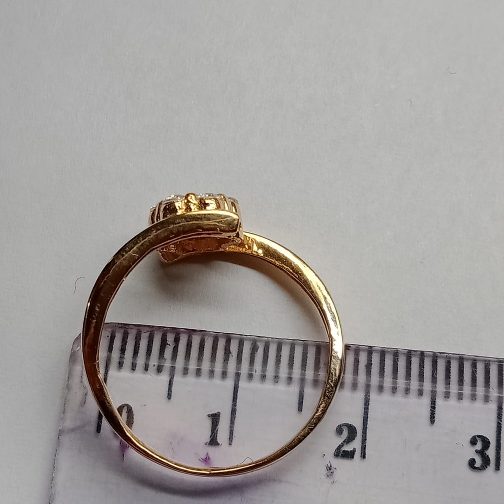 Cincin Emas 17K - 2.35 gr Kadar 750 - 467