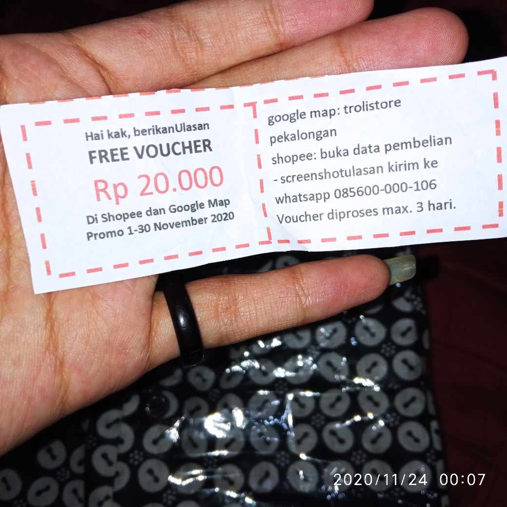 Trolistore Grosir Batik Pria Motif Jahal Batik Hitam Lengan Pendek Baju Batik Atasan Kemeja Batik