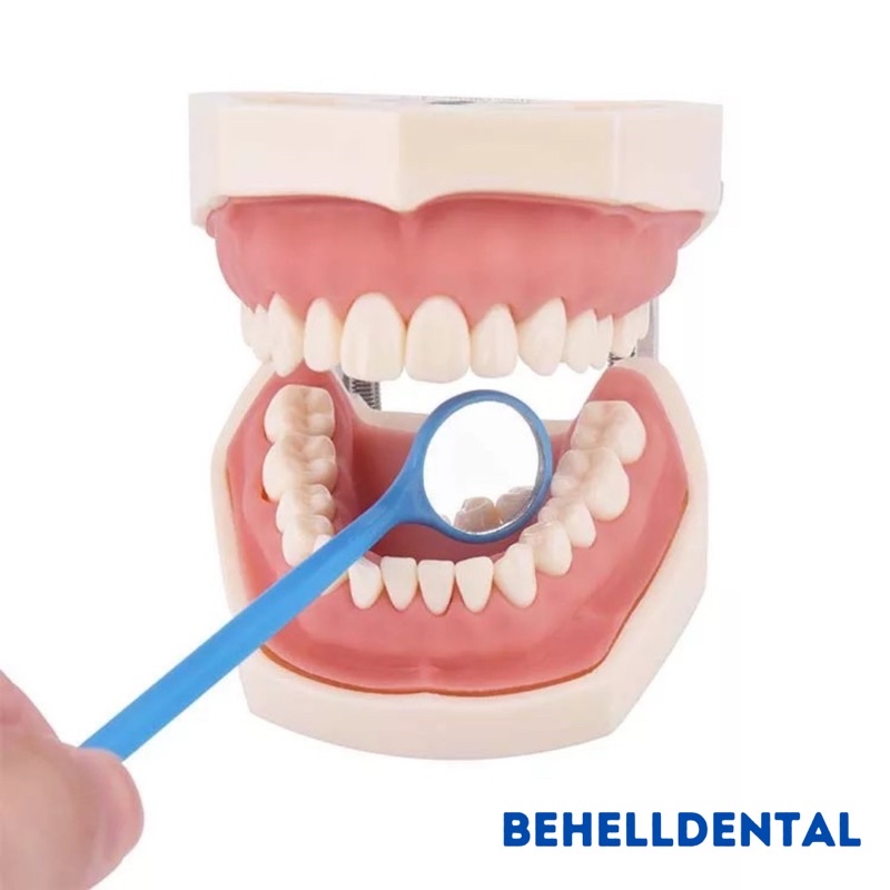 BEHELLDENTAL // KACA MULUT INSTRUMENT / Kacamulut Behel Plastik / Mouth Mirror Cermin Dental Ortho / Instrument Dokter Gigi / Alat Untuk Cek Dalam Mulut / Plak Karang Gigi