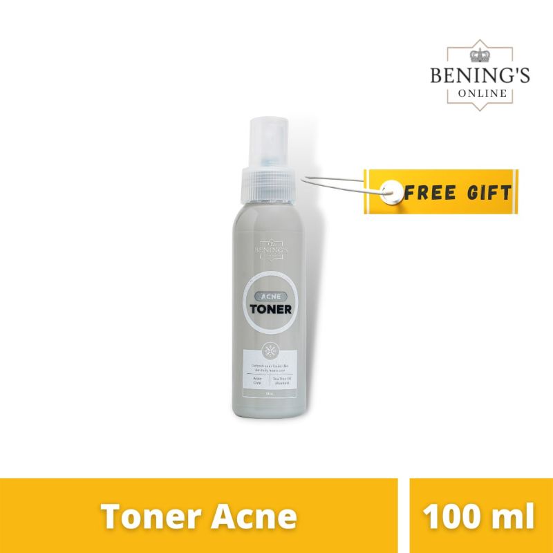 BENINGS SKINCARE BY DR.OKY PRATAMA PAKET BRIGHTENING (BENINGS CLINIC) BENING PAKET PENCERAH DAN GLOWING-ACNE TONER