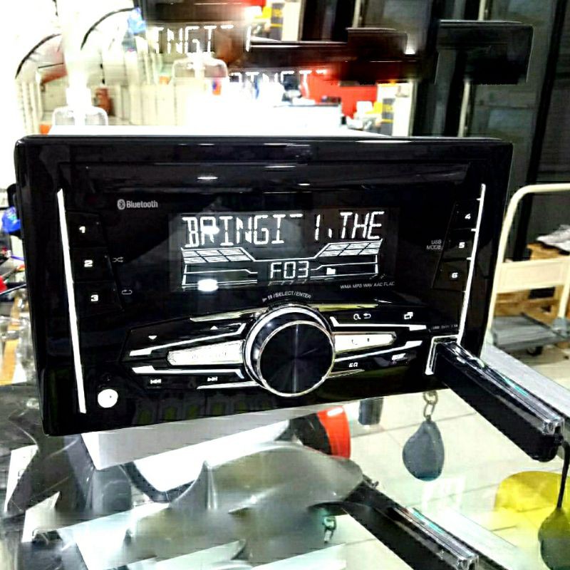 Tape head unit mobil original standar mobil brio 2020 bluetooth