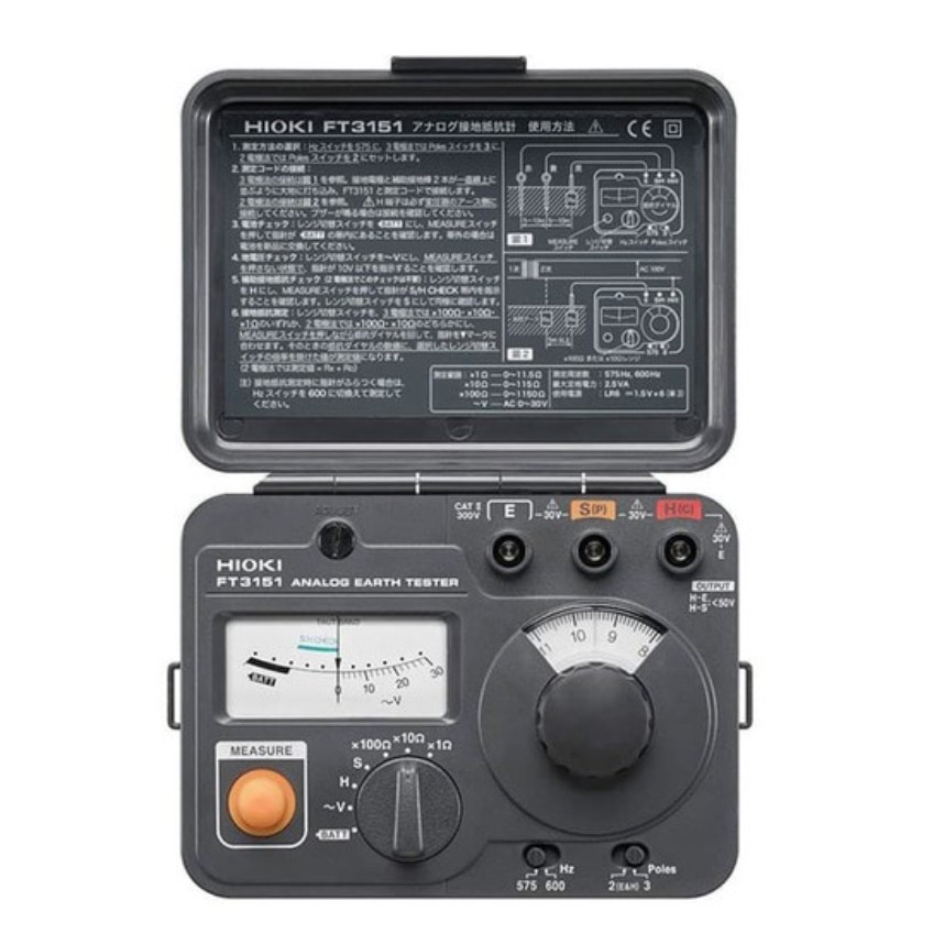 Analog Earth Tester Hioki FT3151 FT 3151