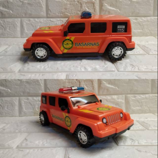 Mainan Mobil Polisi Mobil Mobilan Anak Roda Friction