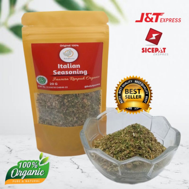 

Italian Seasoning Mix Herbs 20Gram Untuk Pizza dan Spagetti