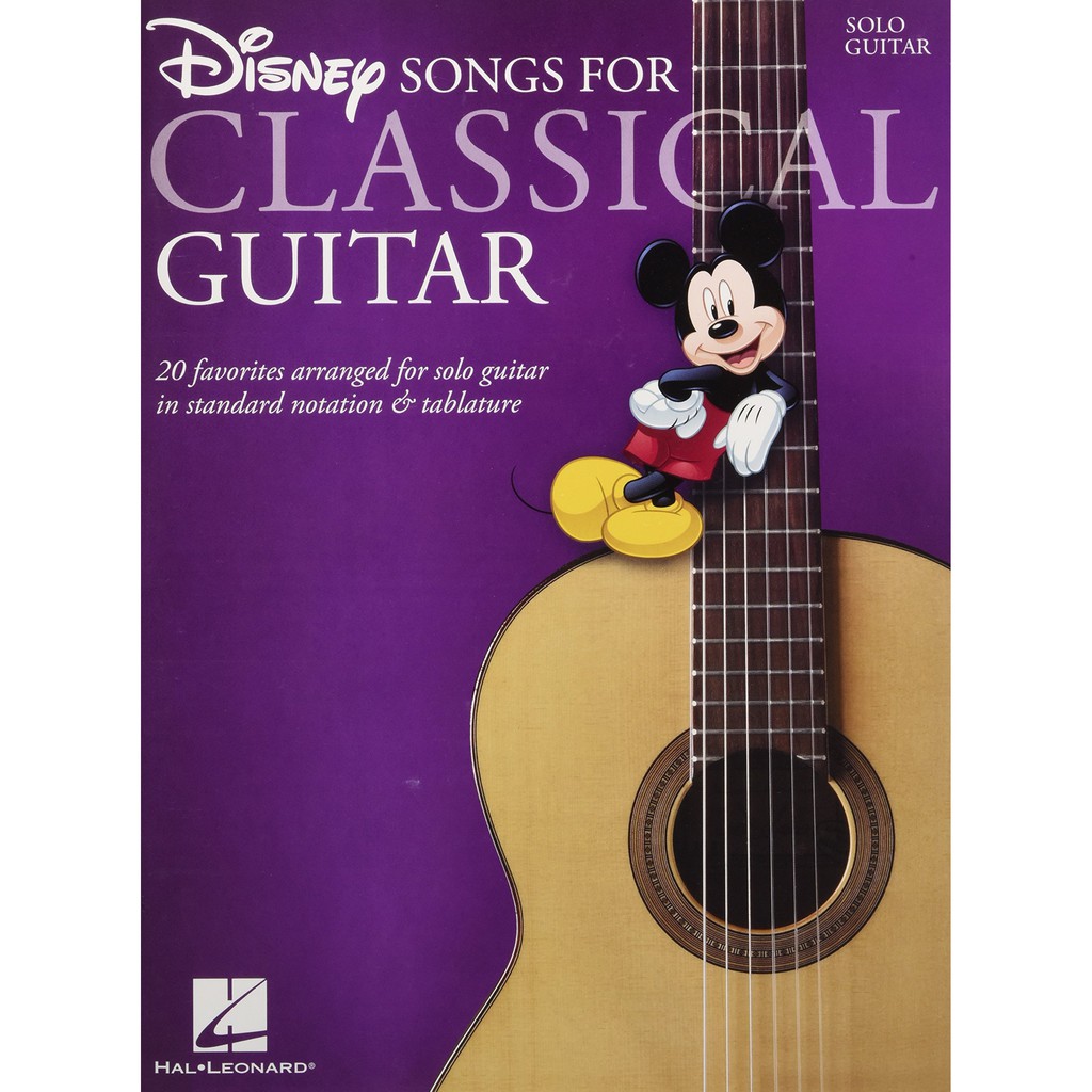 

Buku Gitar Disney Songs for Classical Guitar
