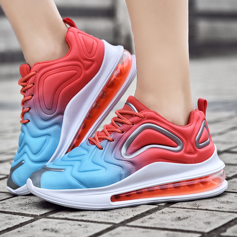 【Jwalk】Sepatu Sneakers Wanita Import Kualitas Spesial 720W Super Premium - Rainbow