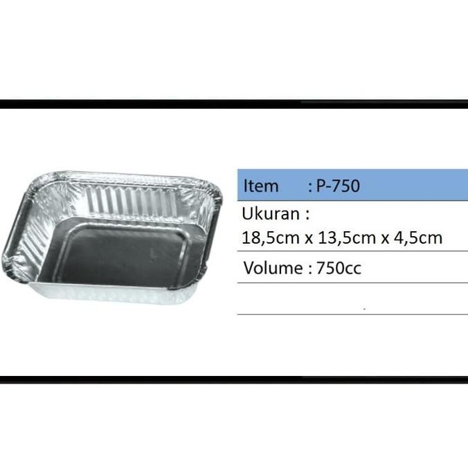 ALUMUNIUM FOIL P750 NO LID