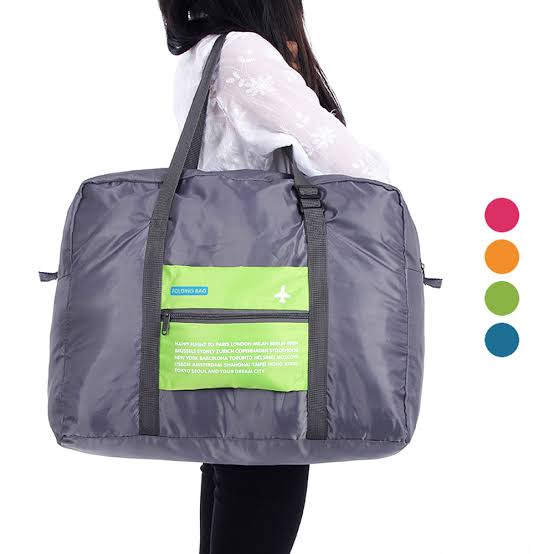 Foldable Travel Bag Tas Travel Lipat Tas Belanja Koper Hand Carry Luggage Organizer Extension