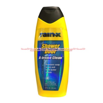 Rainox Shower Rainox Shower Door X-Treme Clean 355ml Cairan Pembersih Kaca Kamar Mandi Pembersih Sisa Sabun Kerak Air Rain X Rain-x Raino-X Showerdoorer Door X-Treme Clean 355ml Cairan Pembersih Kaca Kamar Mandi Pembersih Sisa Sabun Kerak Air Rain X