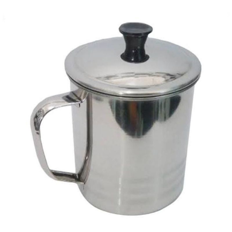 CANGKIR TUTUP STAINLESS 10 CM