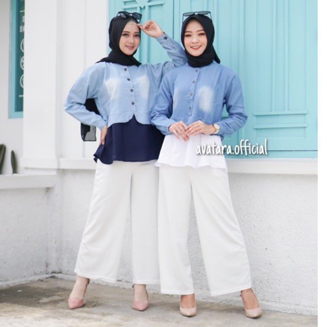 BLOUSE JEANS PLUM SNOW