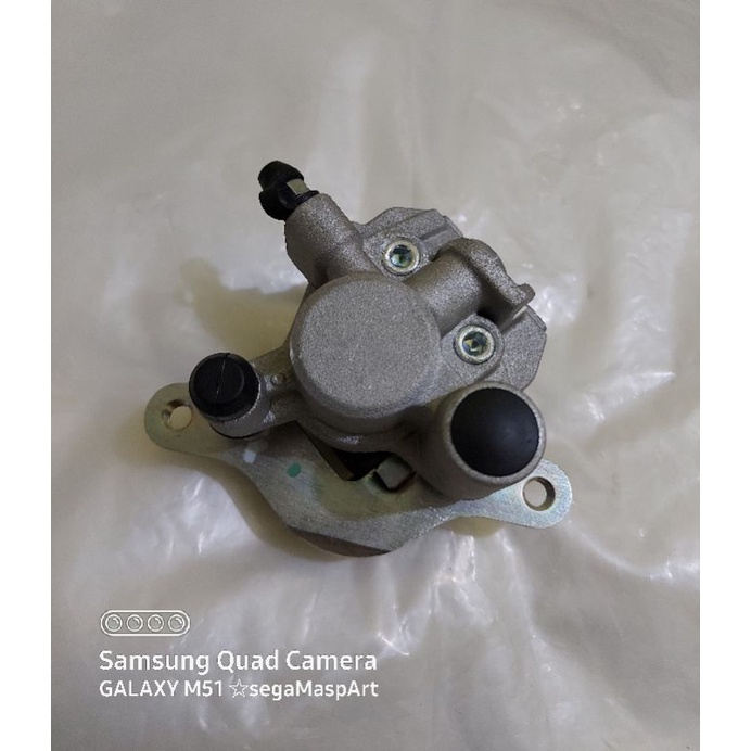 Kaliper cakram belakang kepala babi belakang Kawasaki KLX 150 Dtracker 150 Original Nissin