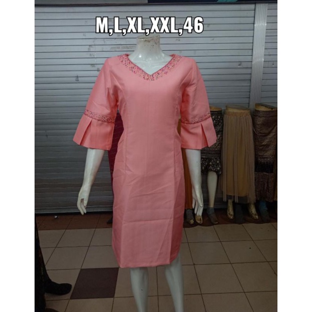 DRESS SILK MADAM ROSE