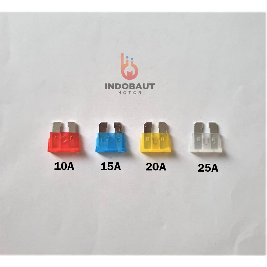 Sekring Fuse Blade Tancap Besar 7,5A 10A 15A 20A 25A