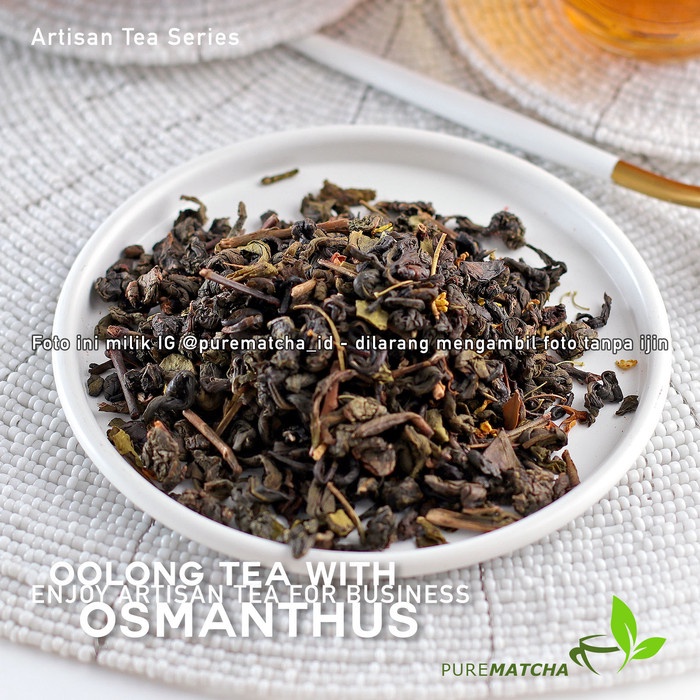 

teh-daun- artisan tea cafe - oolong osmanthus 50gr oolong teh osmanthus flower -daun-teh.